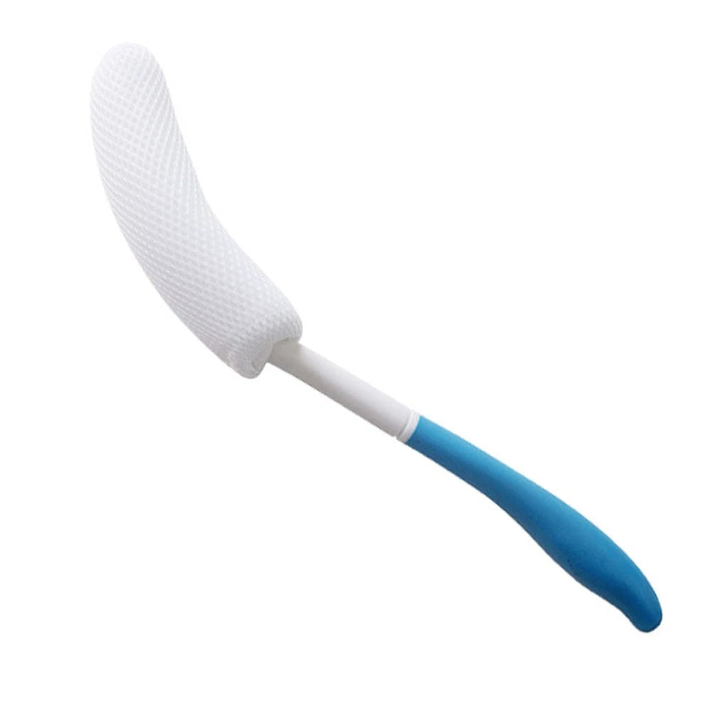 Back Scrubbing Brush Bathroom Sponge with Long Handle for Men