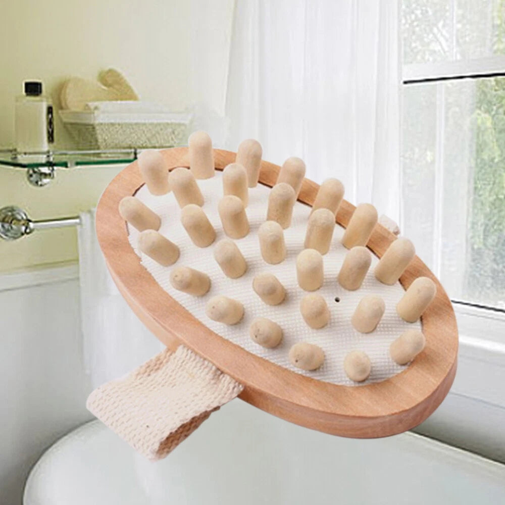 Cellulite Massage Bath Anti Cellulite Massager Body Wood Massage Bathing