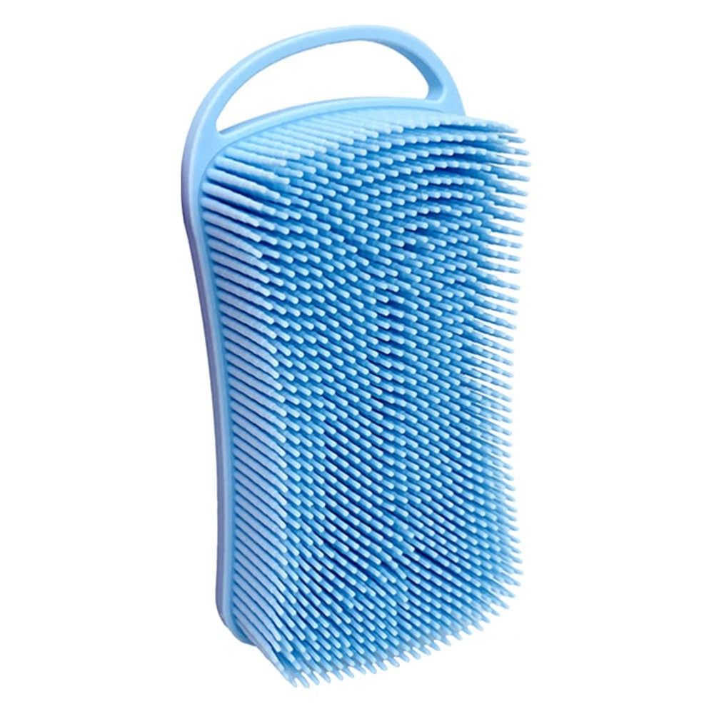 Silicone Bath Brush Baby Man Body Shower Scrubber for Nourishing