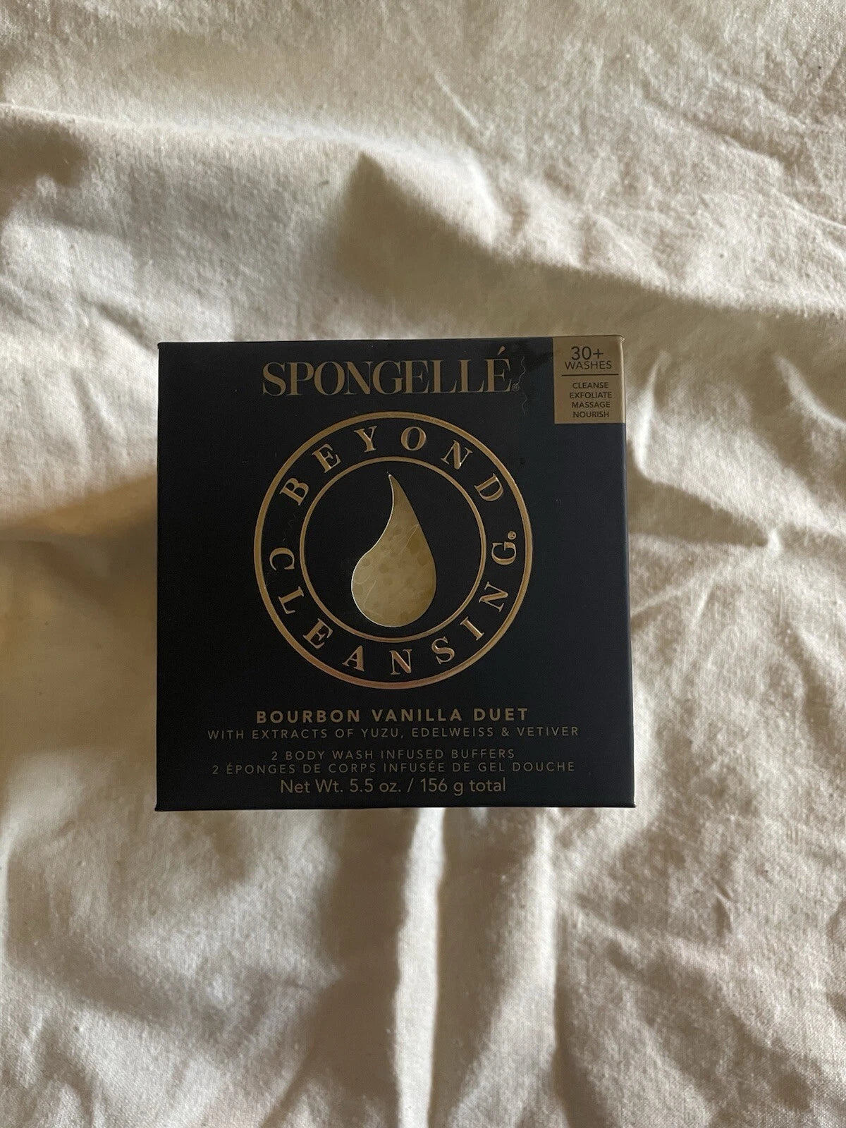 Spongellé BOURBON VANILLA DUET| BOXED DUO Set