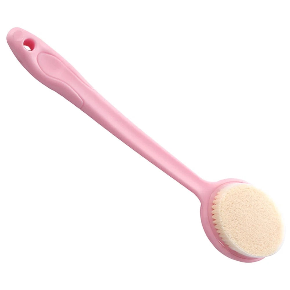 Body Exfoliator Shower Brush Long Handle Scrub Man Back Scrubber for