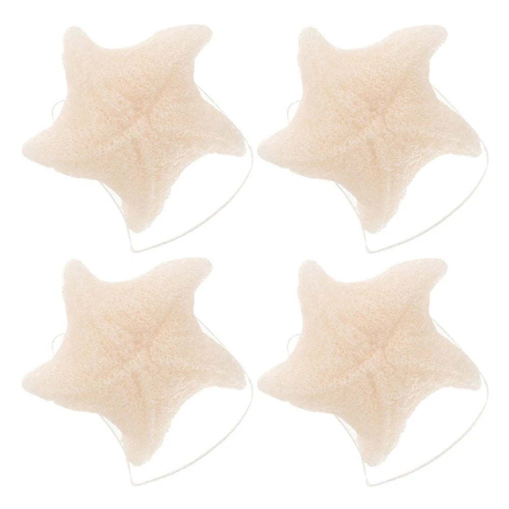 4 Pcs Sponge Bath Brush Toddler Newborn Baby Shower Scrubber for Men