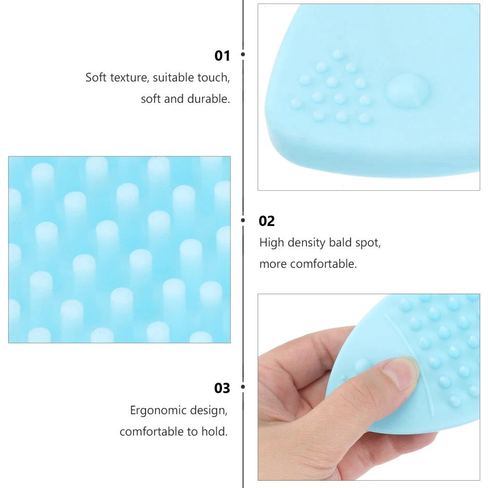 Fish-shaped Bath Brush Child Baby Cleansing Shower Scrubber for Body Practical