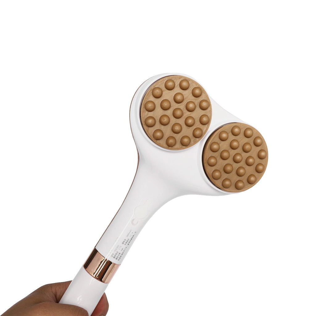 Electric Bath Brush Rotation Electric Spin Double Head Scrubber Body Bath Brush