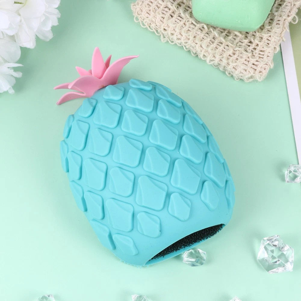 2 Pcs Bath Ball Scrubbing Brush Child Baby Silicone Shower Scrubber Brushes