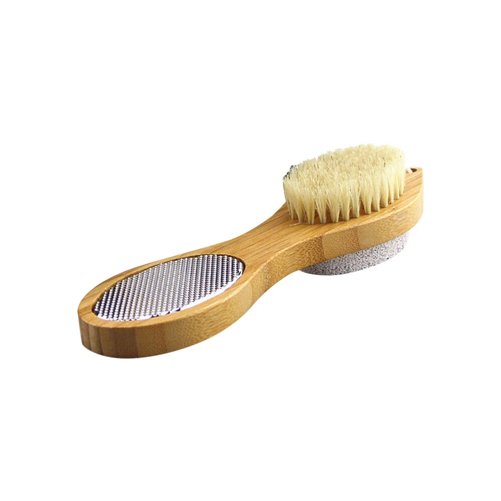 1PC Hard Skin Remover Feet Pedicure Scrubber Shower Foot Scrubber Brush