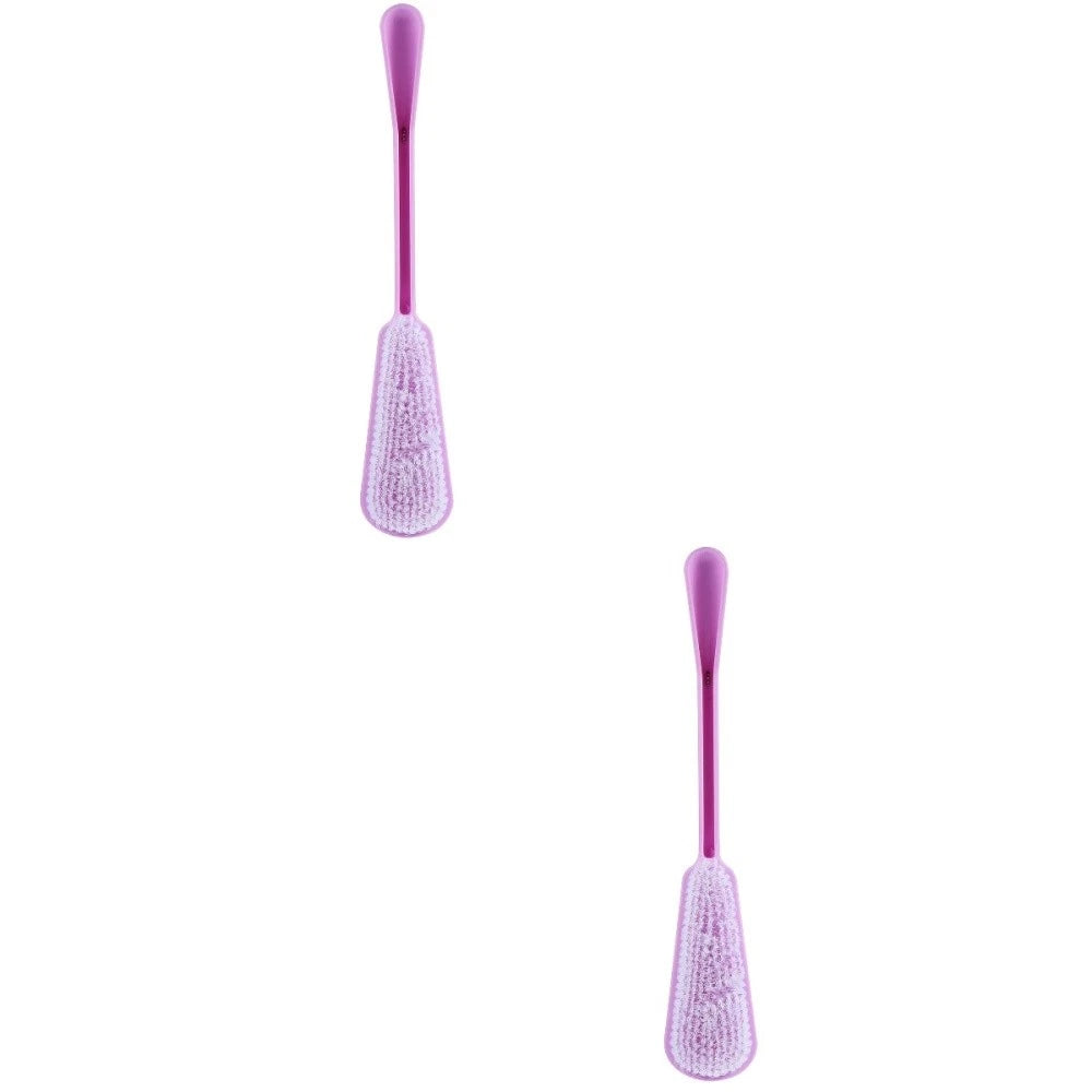 2 PCS Back Scrub Brush Cleaning for Body Care Bathroom
