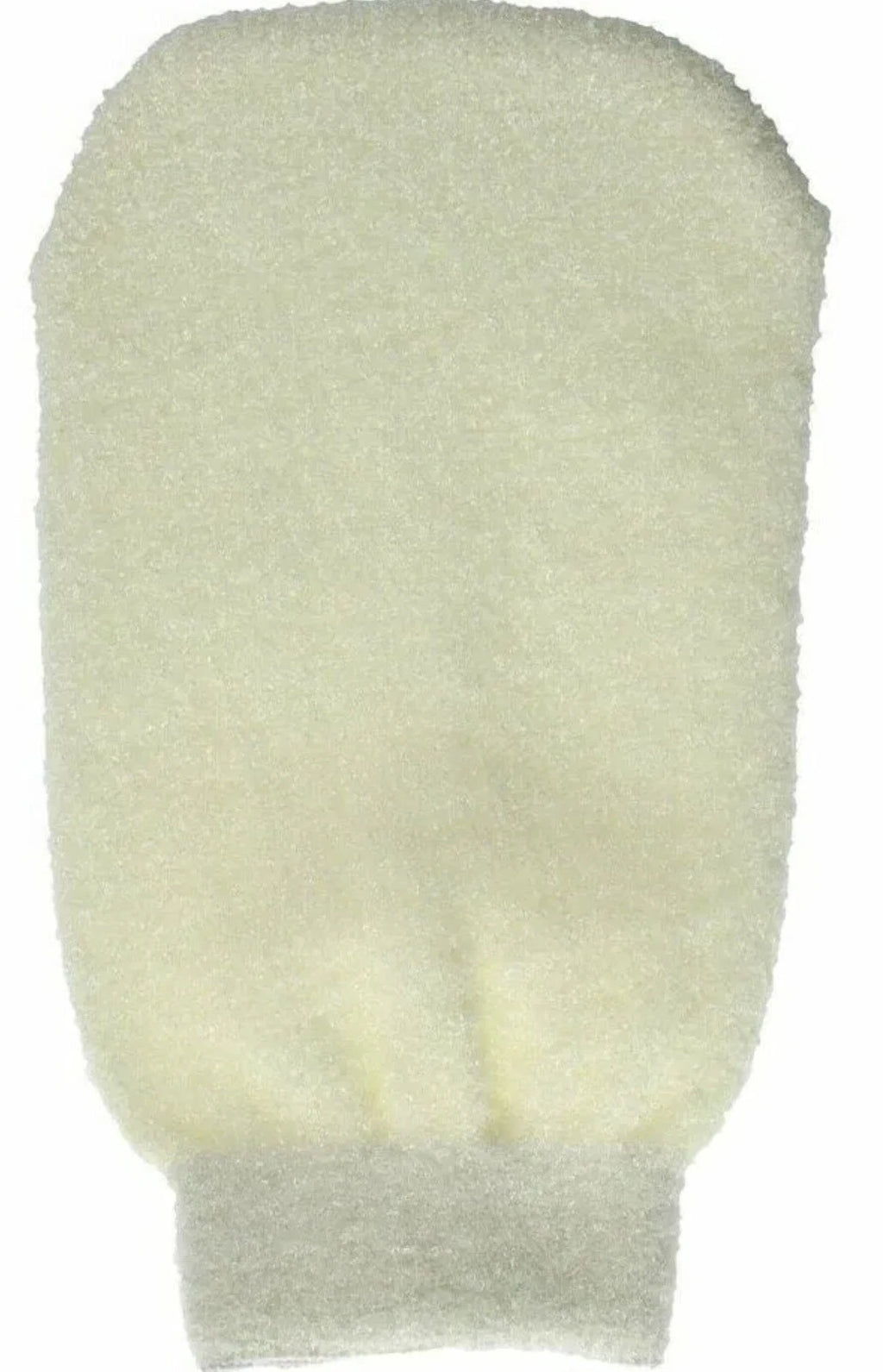 SPA Ivory Coconut Infused Exfoliating Bath Mitt Shower Bathing Personal Care