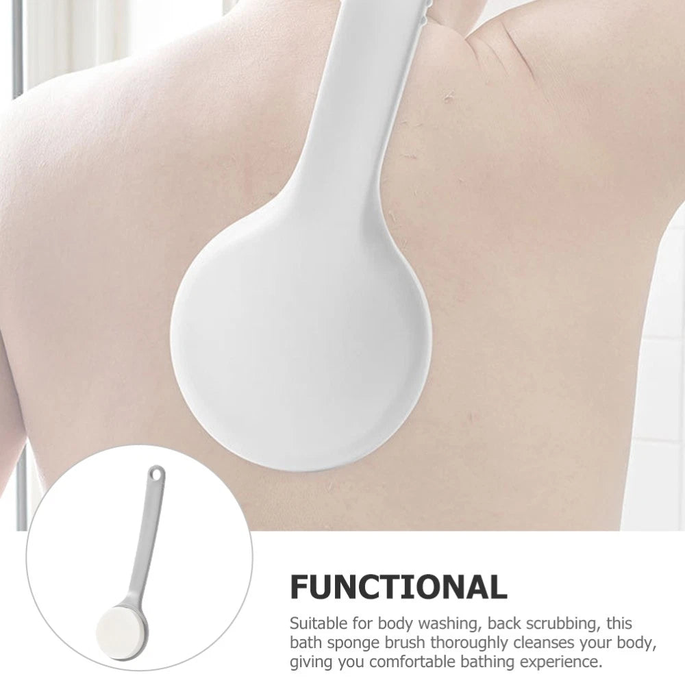 Scrub Brush Elder Long Handled Sponge for Shower Bath Back Exfoliating