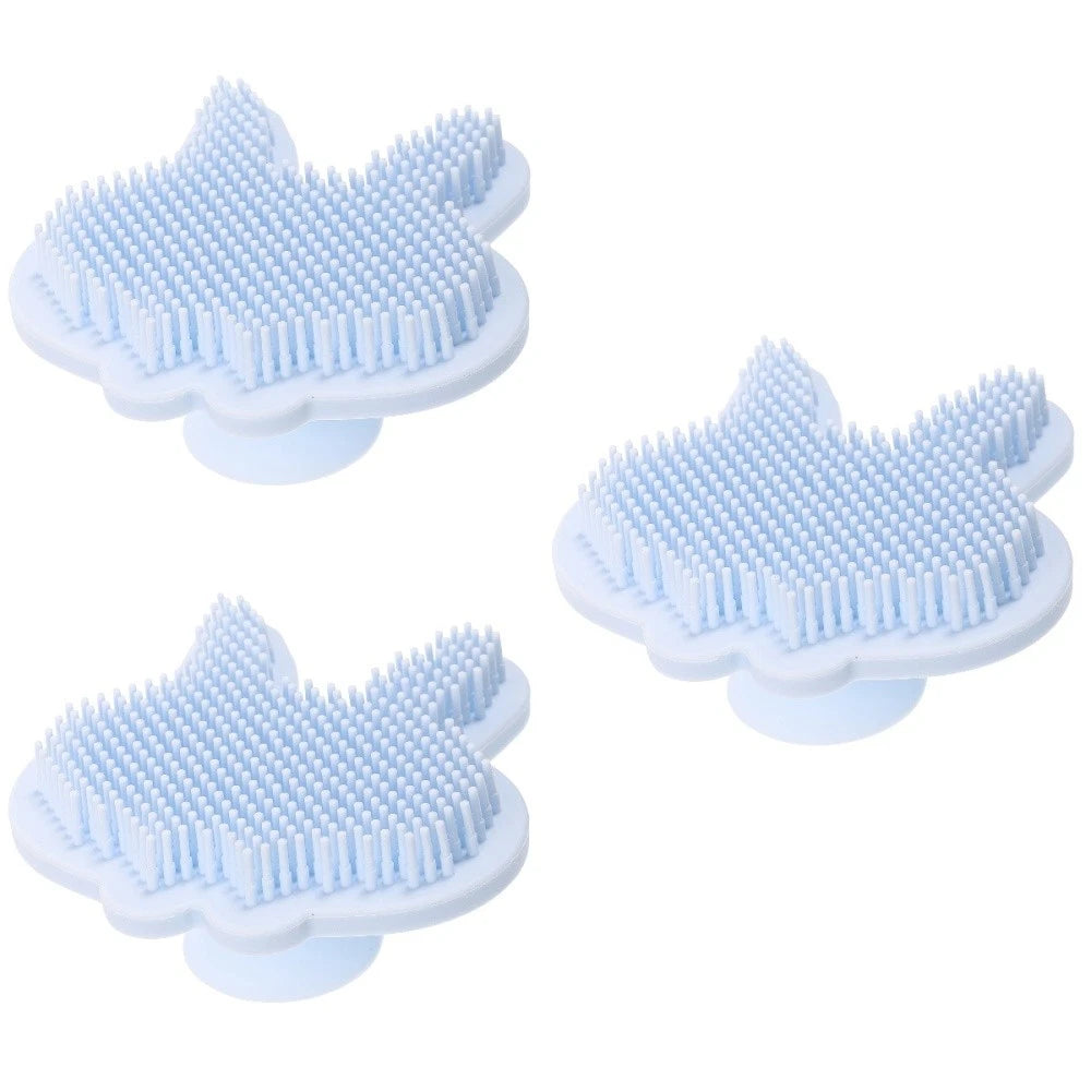 Silicone Bath Brush Child Baby Cleaning Scrubber Shower for Body