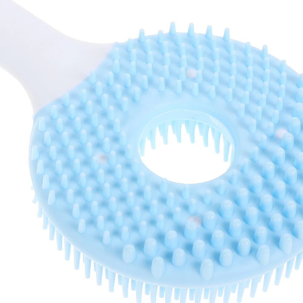 Long Handle Bath Brush Loofah Scrubber Exfoliating Shower Sponge