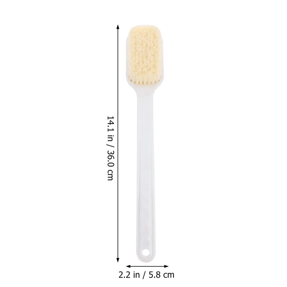 Back Scrub Brush Bath Body Brushes Long Handles for Elderly Shower