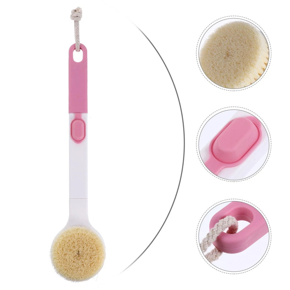 Soft Brush Work Elderly Bath Scrubber Body Scrubbers Long Handle