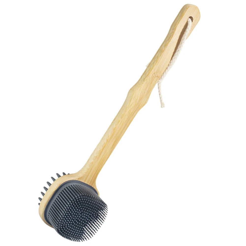 Bath Brush Silicone Body Shower Exfoliating Back Scrubber Miss for