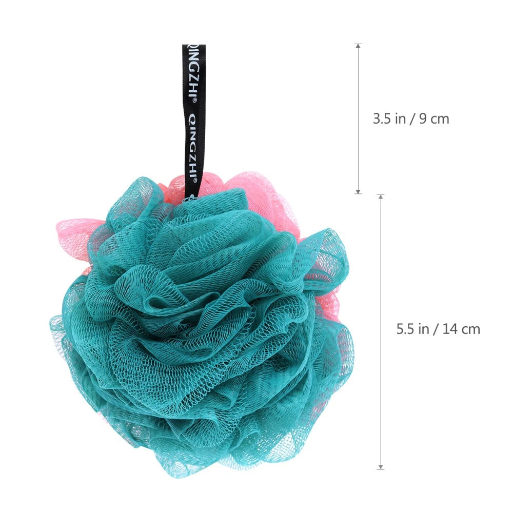 Bath Ball Bathroom Accessories Body Scrubber Exfoliator Loofah Bathtub