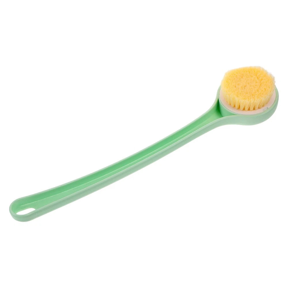 Bath Brush and Towel Girl Back Scrubber for Shower Women Long Handle