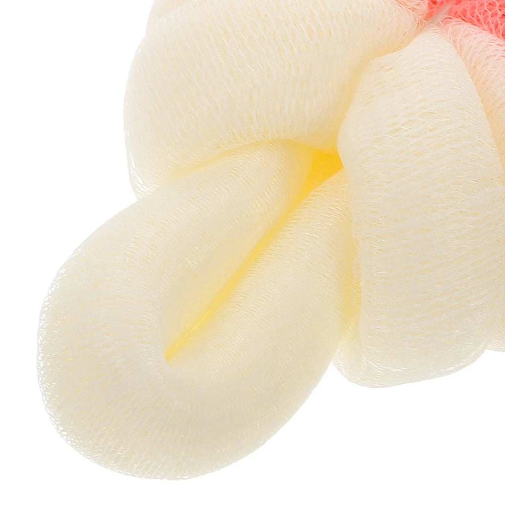 Bath Flower Ball Child Back Brush for Shower Men Body Exfoliator Scrubber