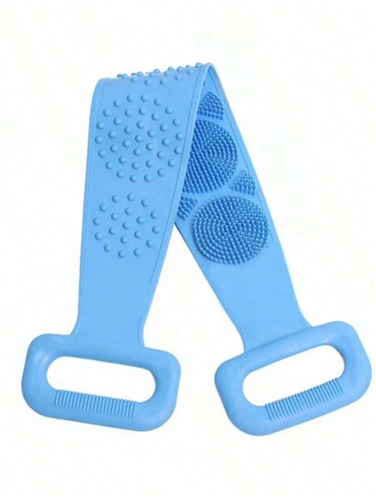 1 x Back Scrubber Body Cleaning Strap Bath Belt Single Side Massage Spa UK