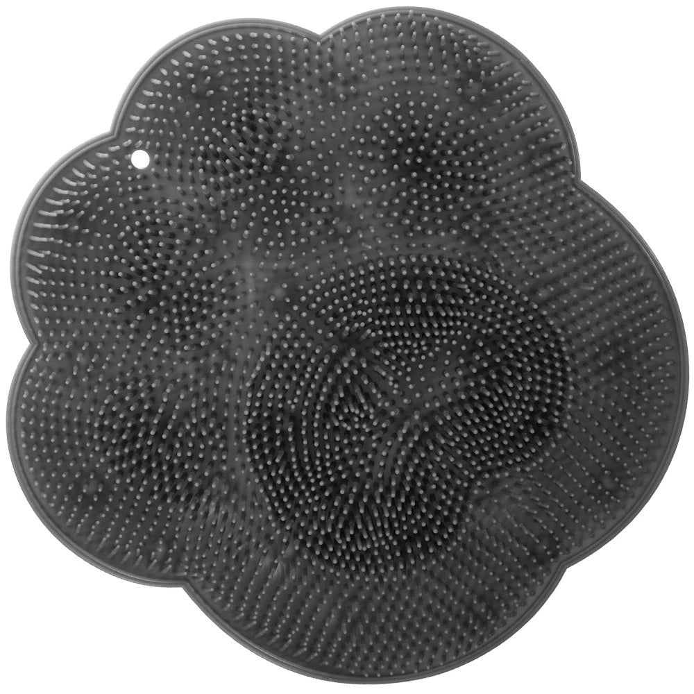 Bath Brush Suction Cup Non-slip Pad Shower Floor Foot Scrubber Mat