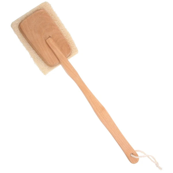 Back Massage Brush Scrubbing with Long Handle Shower Exfoliating