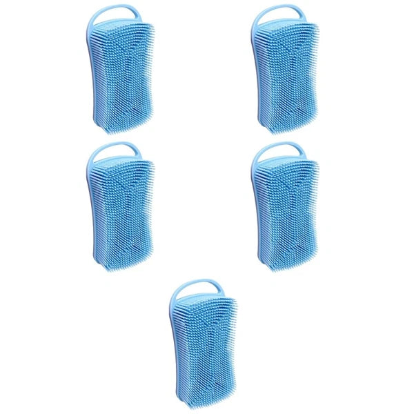 Silicone Bath Brush Baby Man Body Shower Scrubber for Nourishing