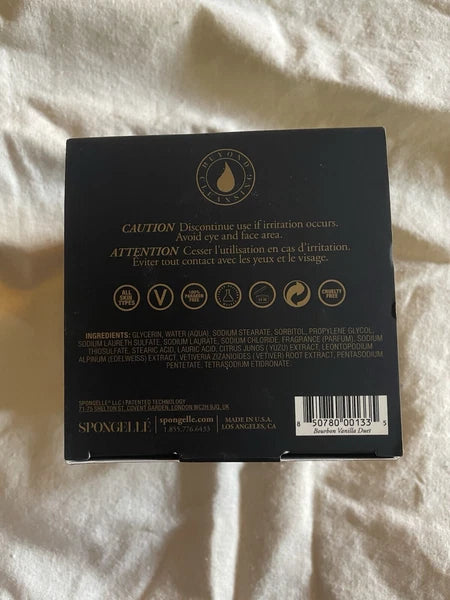 Spongellé BOURBON VANILLA DUET| BOXED DUO Set