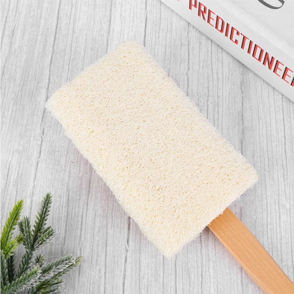 Body Scrubber Bath Sponge Brush Loofah Man with Handle Back Scrubbing