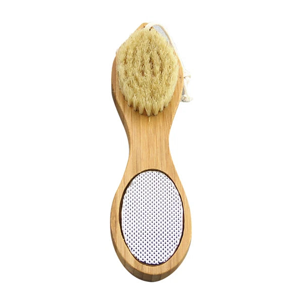 1PC Hard Skin Remover Feet Pedicure Scrubber Shower Foot Scrubber Brush