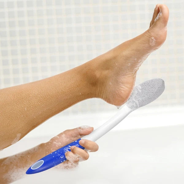 Remove The Foot Skin Pumice Stone Body Brush Man Elderly Bath Scrubber Long