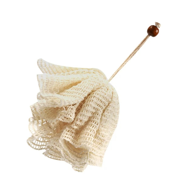 Bath Flower Towel Back Scrubber for Shower Exfoliating Mesh Ball