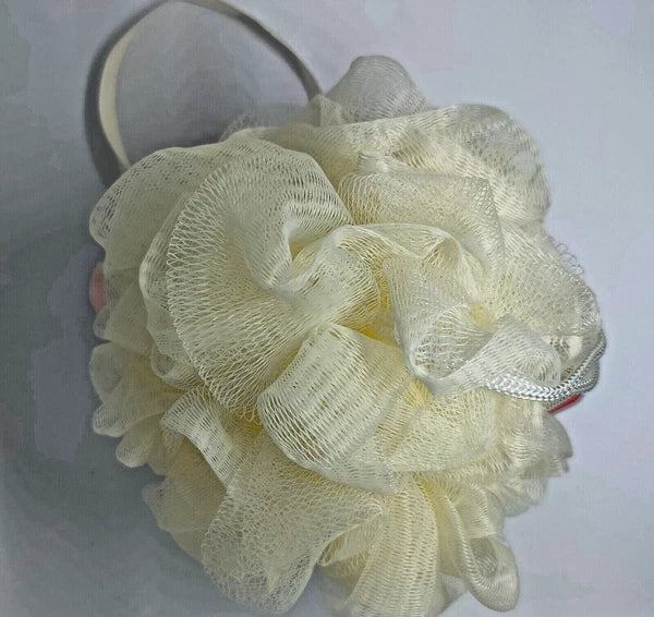 Soft Bath Body Shower Sponge Mesh Body Scrub for Adult Back Scubber