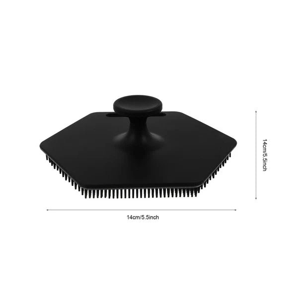 1Pc Bathroom Silicone Bath Scrubbers Multifunctional Bath Tool for Body Head Use
