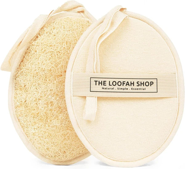Bath Loofah Sponge, Exfoliating Body Scrubber, Shower Luffa for Men, Women an...