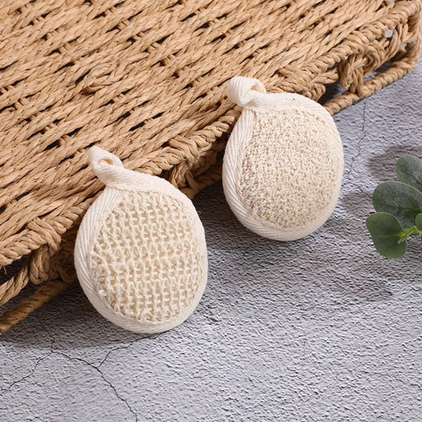 2 Pcs Bath Towel Scrubber for Cleaning Body Exfoliator Scrubbing Cloth