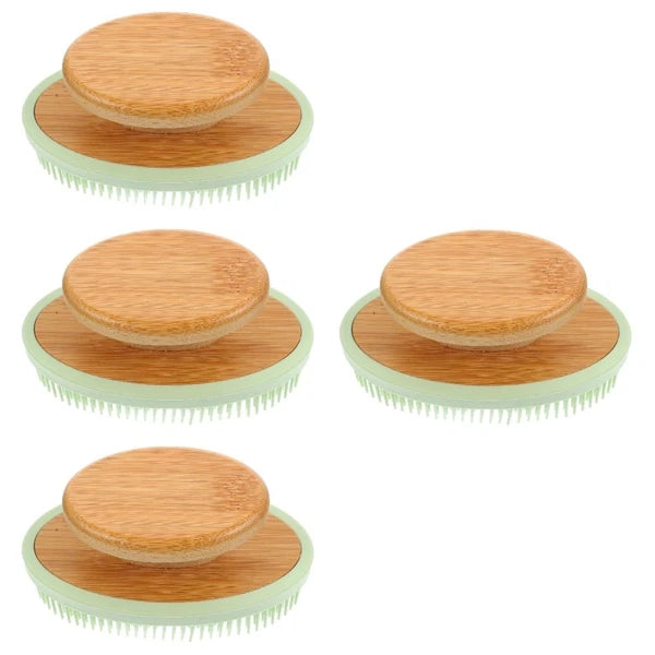 Bath Brush Silicone Body Scrubber Exfoliating Back for Shower Skin