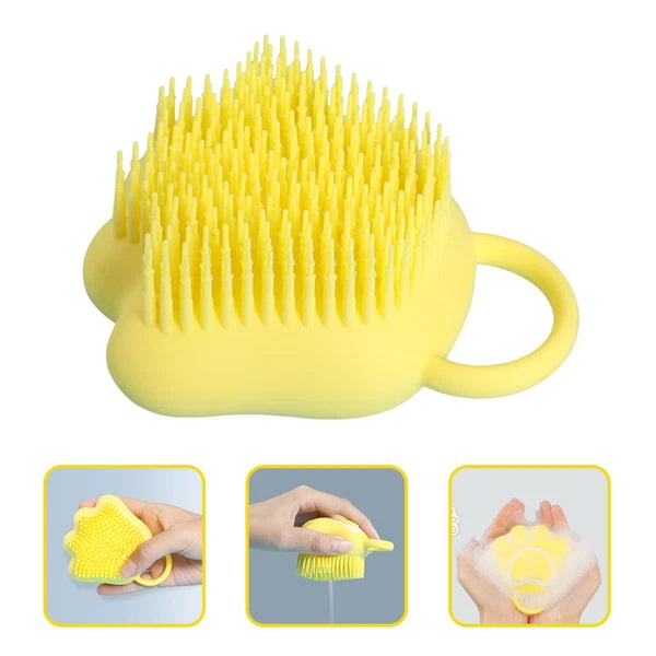Cat Claw Bath Brush Child Baby Massage for Bathing Silicone Infant Shower