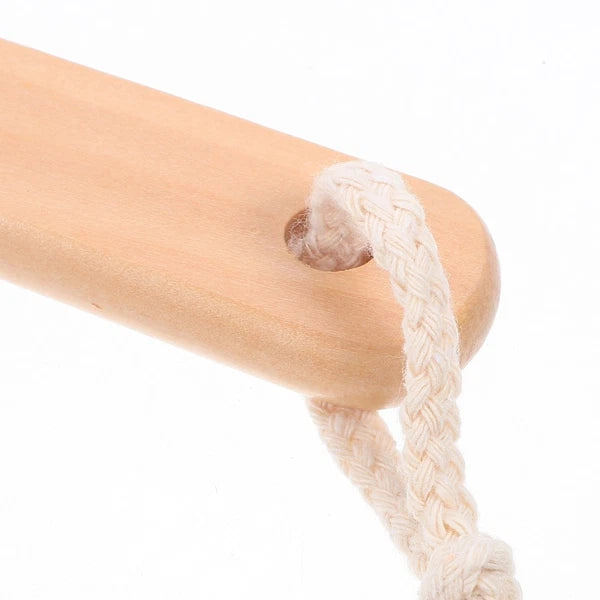 Long Handle Loofah Stick Bath Brush for Body Exfoliation and Cleaning