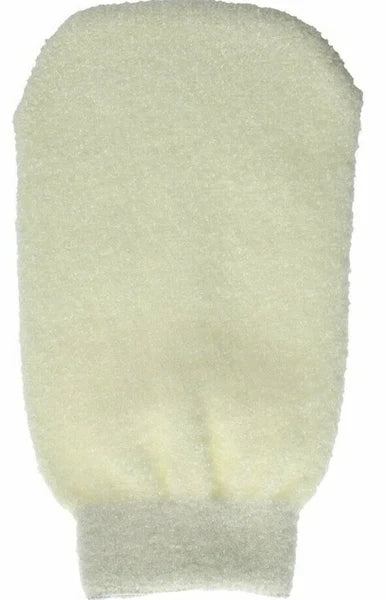 SPA Ivory Coconut Infused Exfoliating Bath Mitt Shower Bathing Personal Care