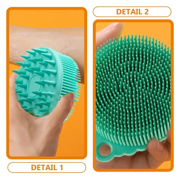 Silicone Bath Brush Brushes Sensory Toddler Newborn Scrubbing Shower