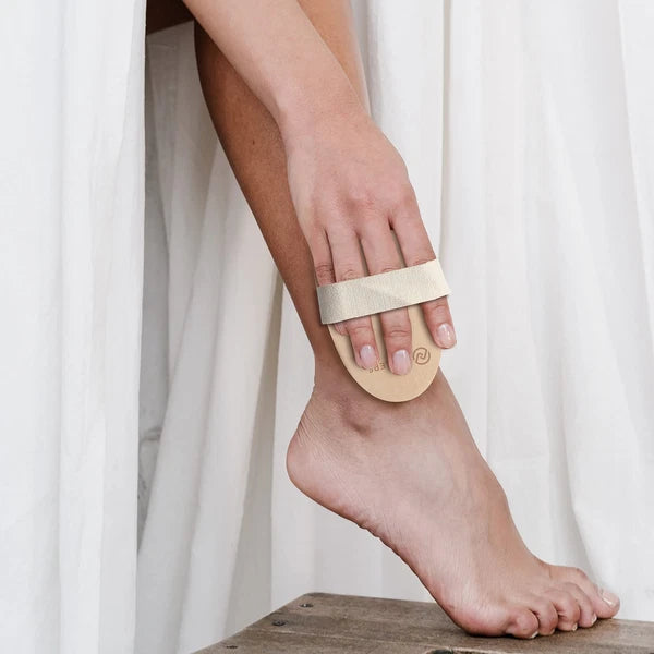 Brush Long Shower Scrubber Body Natural Boar Bristle Dry Set Detachable Massage