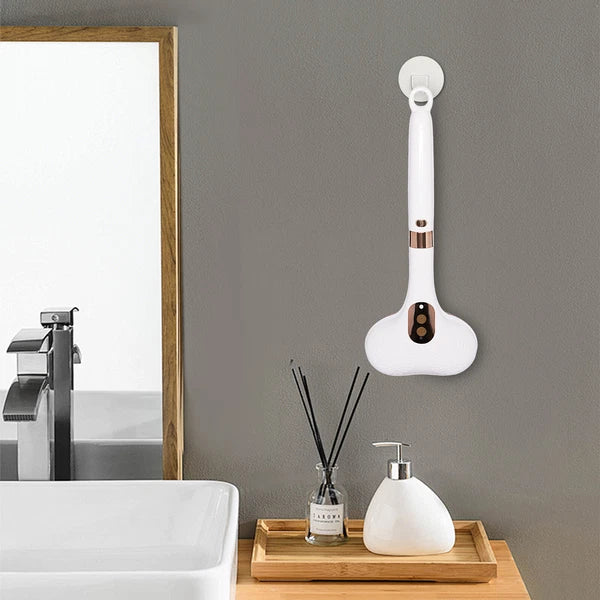 Electric Bath Brush Rotation Electric Spin Double Head Scrubber Body Bath Brush