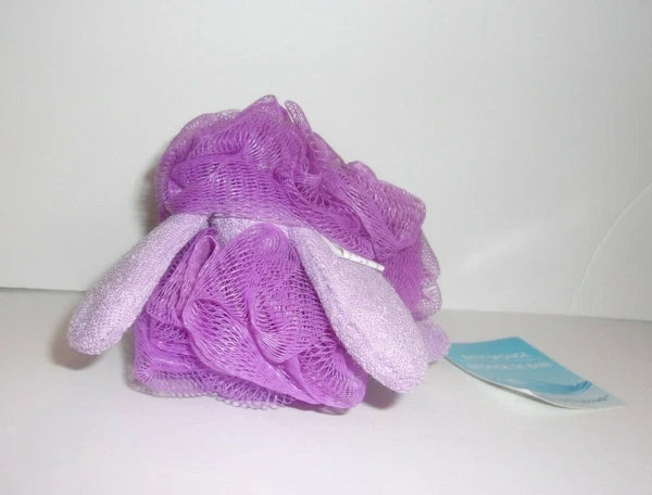 April Bath & Shower Purple Hippo Sponge 6" New Greenbrier