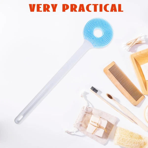 Long Handle Bath Brush Loofah Scrubber Exfoliating Shower Sponge