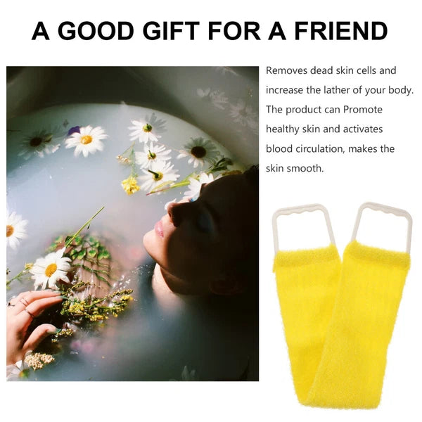 Back Scrubber for Shower Men Exfoliating Cloth Bathtub Towels