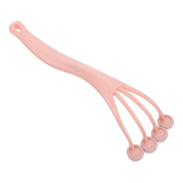 Exfoliating Bath Brush Shower Back Scrubber Long Handle Body for