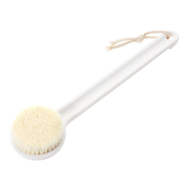 Long Handle Bath Scrubber Printed Exfoliating Shower Brush (Scenery)