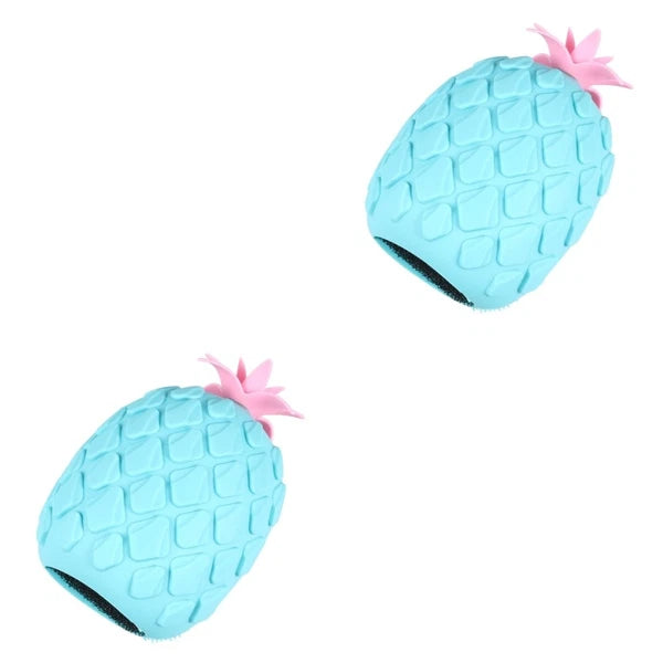 2 Pcs Bath Ball Scrubbing Brush Child Baby Silicone Shower Scrubber Brushes