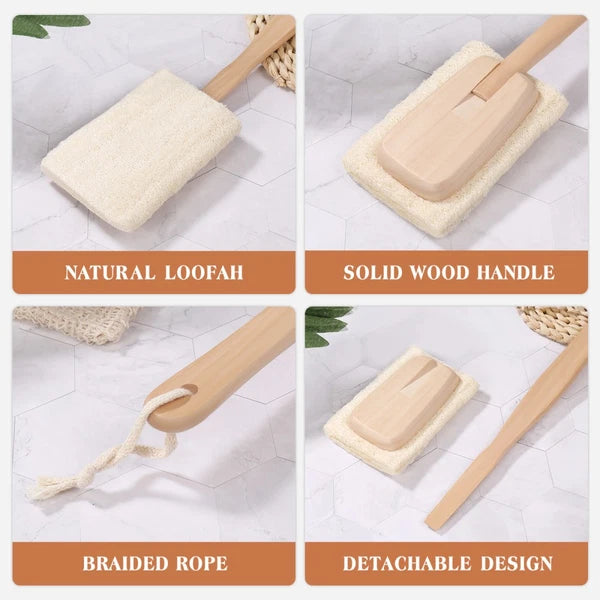 Loofah Bath Brush Miss Work Scrubber for Shower Skin Exfoliator