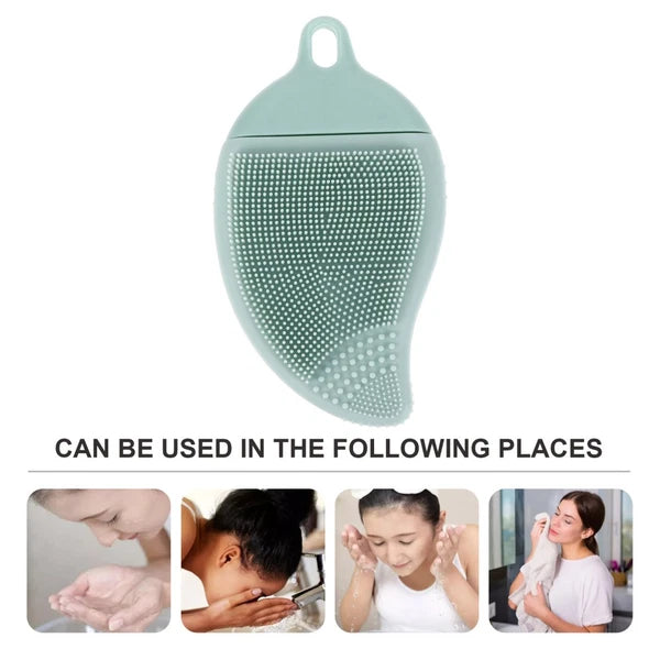 Facial Cleansing Massage Brush Bath with Long Handle Shower Scrubber Body
