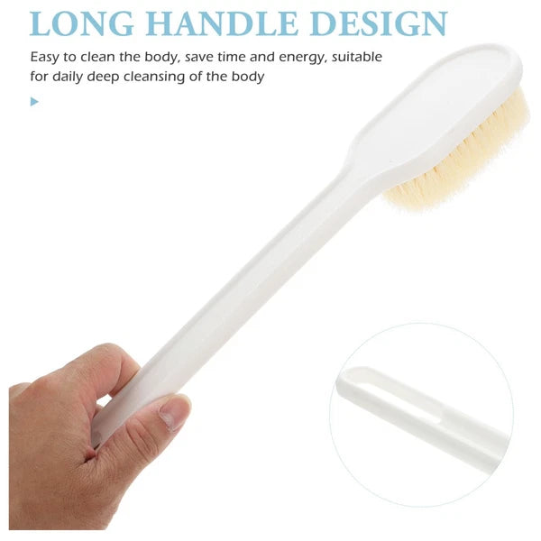 Bath Brush Miss Man Scrubbing with Handle Long Practical Bathing